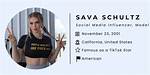 Sava Schultz | Career, Boyfriend and Net Worth