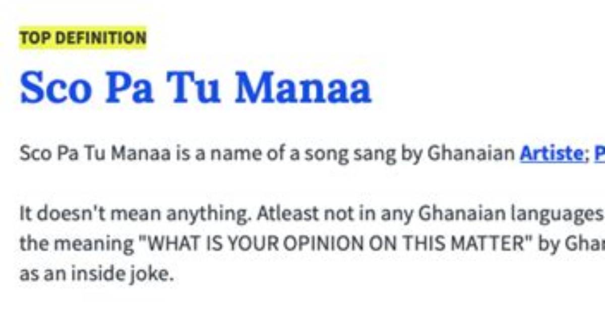 "Sco Pa Tu Manaa" Is Trending All over Twitter — Here's What It Means