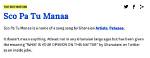 "Sco Pa Tu Manaa" Is Trending All over Twitter — Here's What It Means