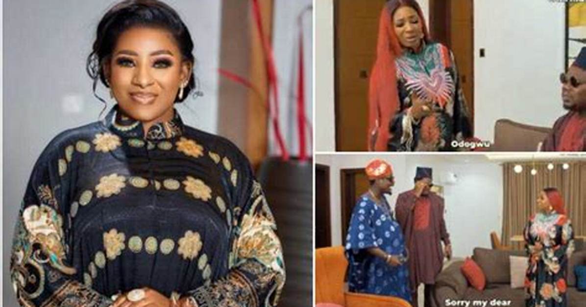 “She Go Scatter Everywhere”: Mide Martins Trends as She Becomes Mr Macaroni’s 2Nd Wife in Funny Skit
