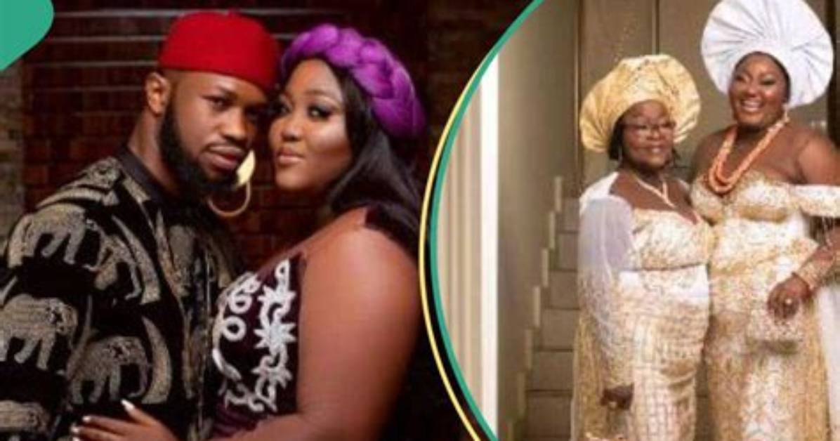 "She Raised Me Single-Handedly": Blessing Obasi Loses Mother, Showers Praises at Her Funeral