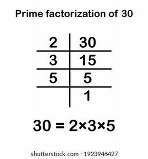 Show Factorization for 30