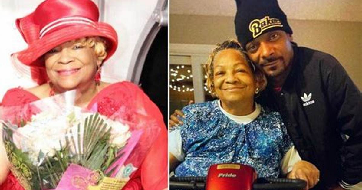 Snoop Dogg Emotionally Announces Death of Mum Beverly Tate After 6 Months in Hospital