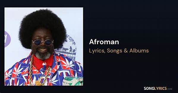 Songs Released by Afroman from Usa