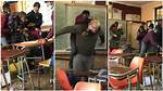 Stubborn Secondary School Kids Scatter Class, Drag Each Other, Student Jumps on Teacher's Back in Funny Video