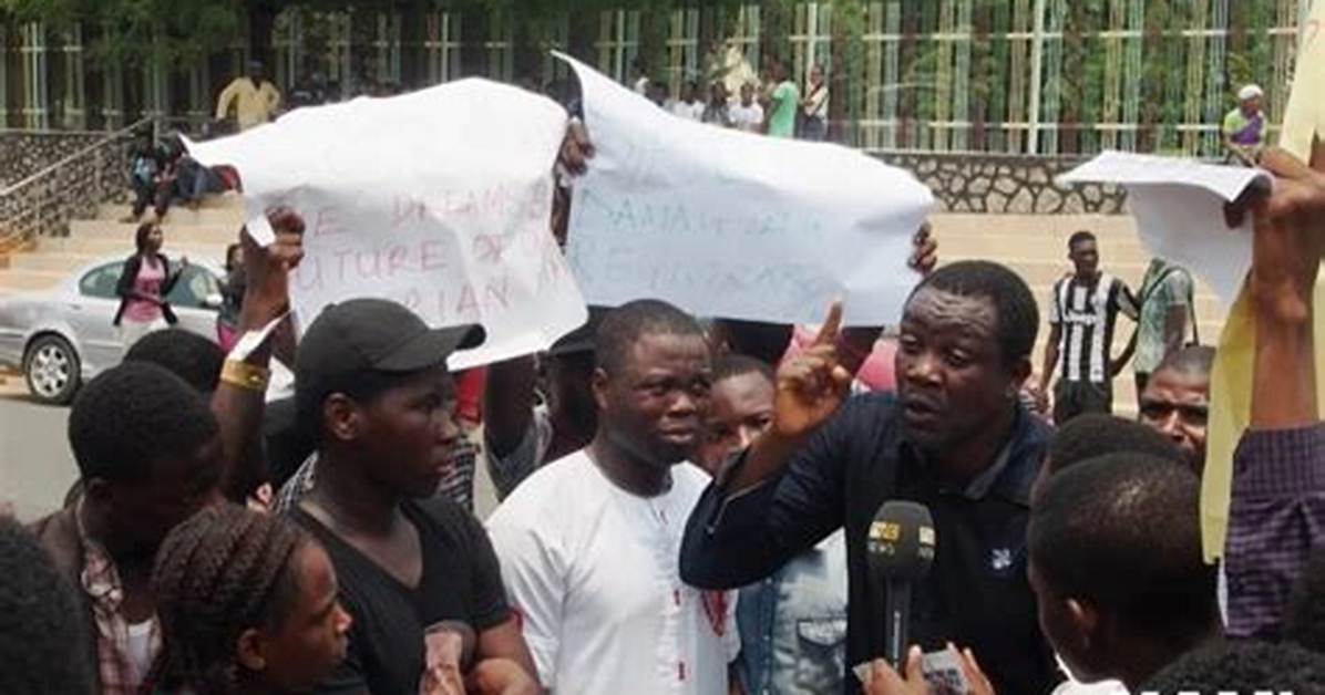 Students Reveal Jamb's Secret Ploy, Want Registrar Sacked (Photos/Video)