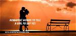 Sweet Romantic Words to Tell Girl at First Date