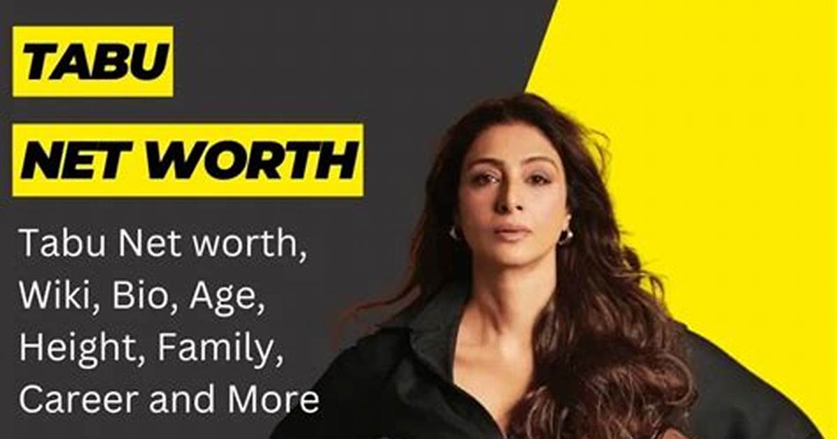 Tabu Net Worth, Age, Height, Relationship, Career and Wiki!