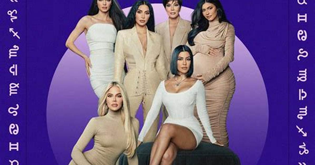 The Kardashian-Jenner Zodiac Signs Are Eerily Accurate — Here’s Why