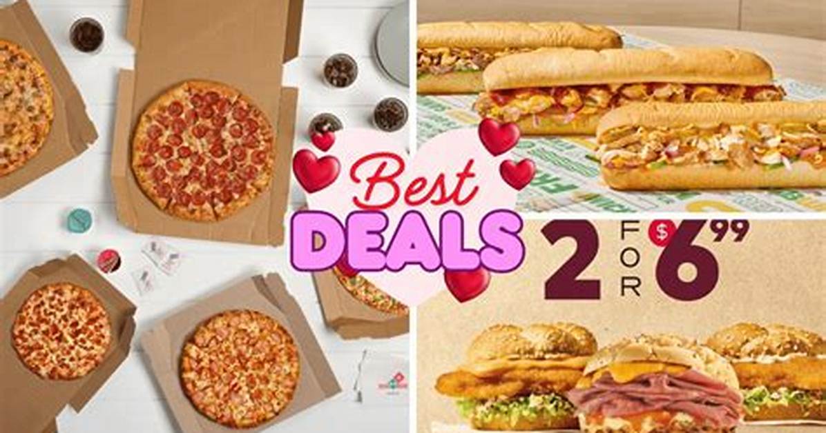 These Valentine's Day Food Deals Are Guaranteed to Steal Your Heart