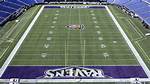 This Baltimore Ravens End Zone Is a Golden Tribute to the Team’s Biggest Fan