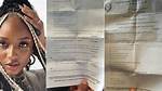 "This Lecturer Dey Drink Ogogoro": Ayra Starr's Name Spotted as Student Exposes Photos of Exam Question Paper
