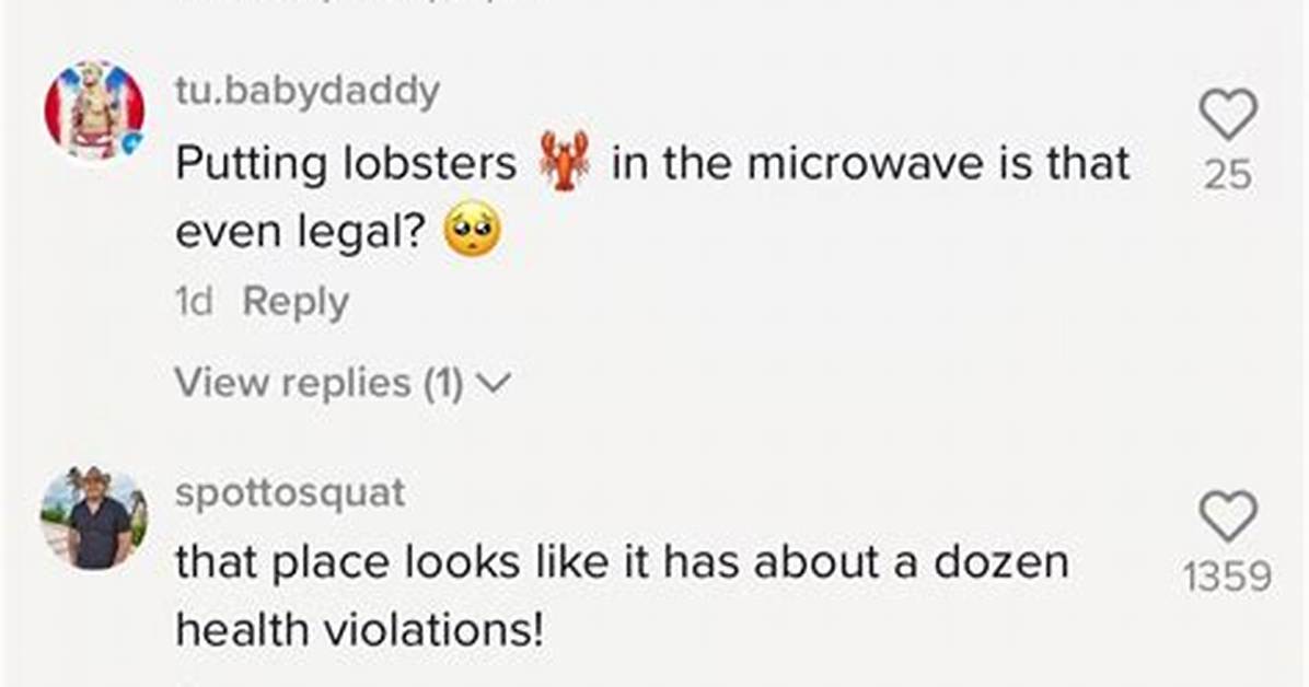 This Outback Steakhouse Cook's Lobster Tiktok Is Horrifying