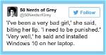 This Twitter Account Is Rewriting '50 Shades of Grey' and It's Amazing