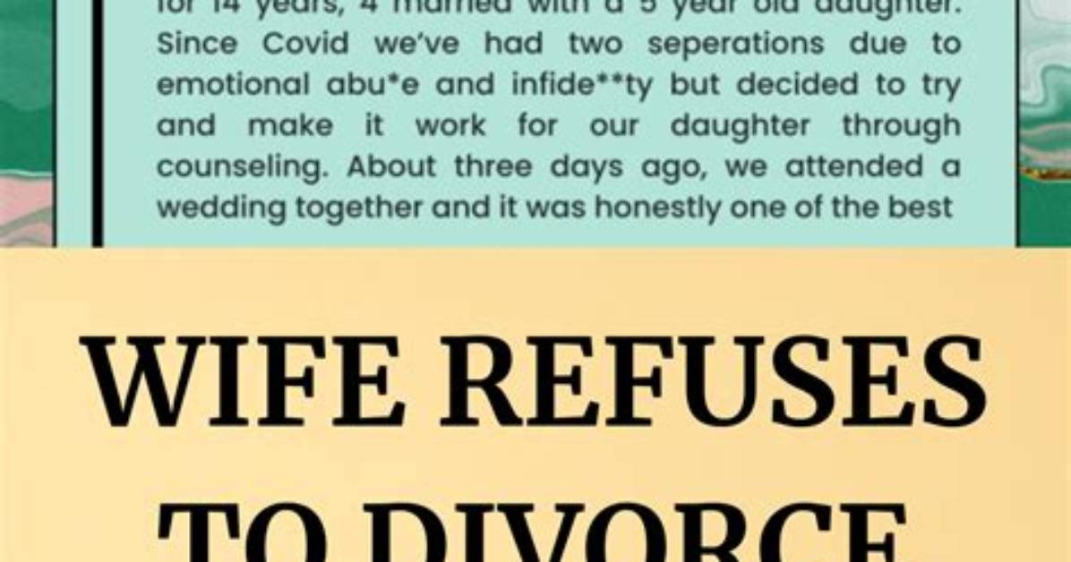 This Wife Refuses to Make Her Husband's Meals