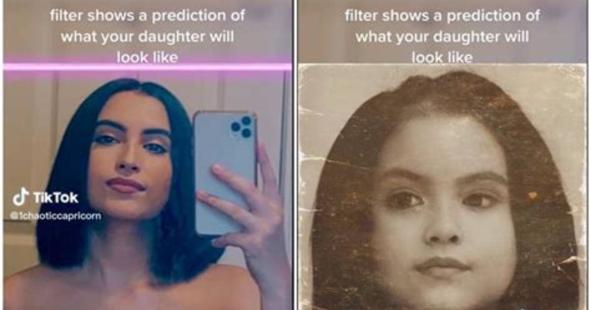 Tiktok's "Future Child" Filter Gives You a Sneak Peek of What Your Kid Would Look Like