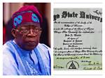 Tinubu Holds Fake Chicago State University Certificate? 4 Things to Know