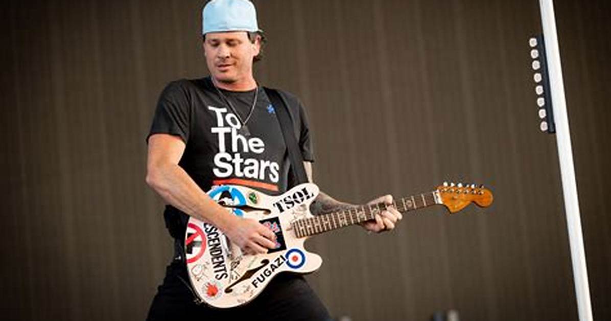 Tom Delonge's Legendary Career in Blink-182 Made Him a Millionaire