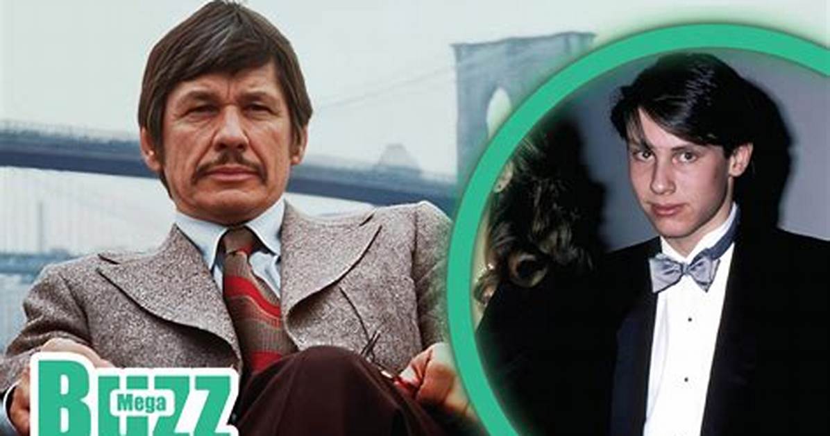 Tony Bronson- All About Charles Bronson’s Son