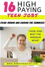 Top High Paying Jobs for 16 Year Olds: Boost Your Earnings Today