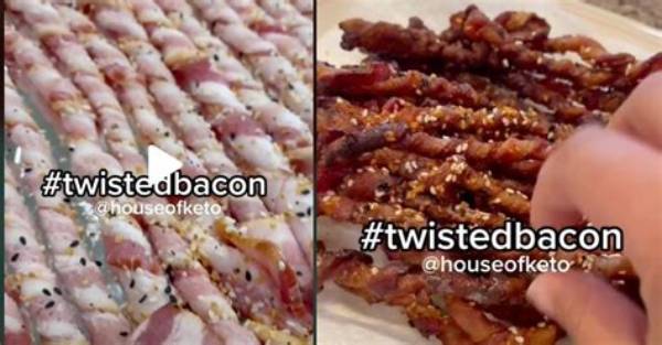 Twisted Bacon Hack on Tiktok — Here's How to Make the Viral Food Hack
