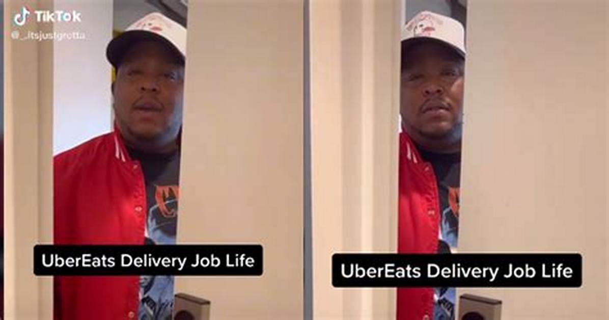 Ubereats Driver Accidentally Delivers Food to Wrong Person, Demands They Pay