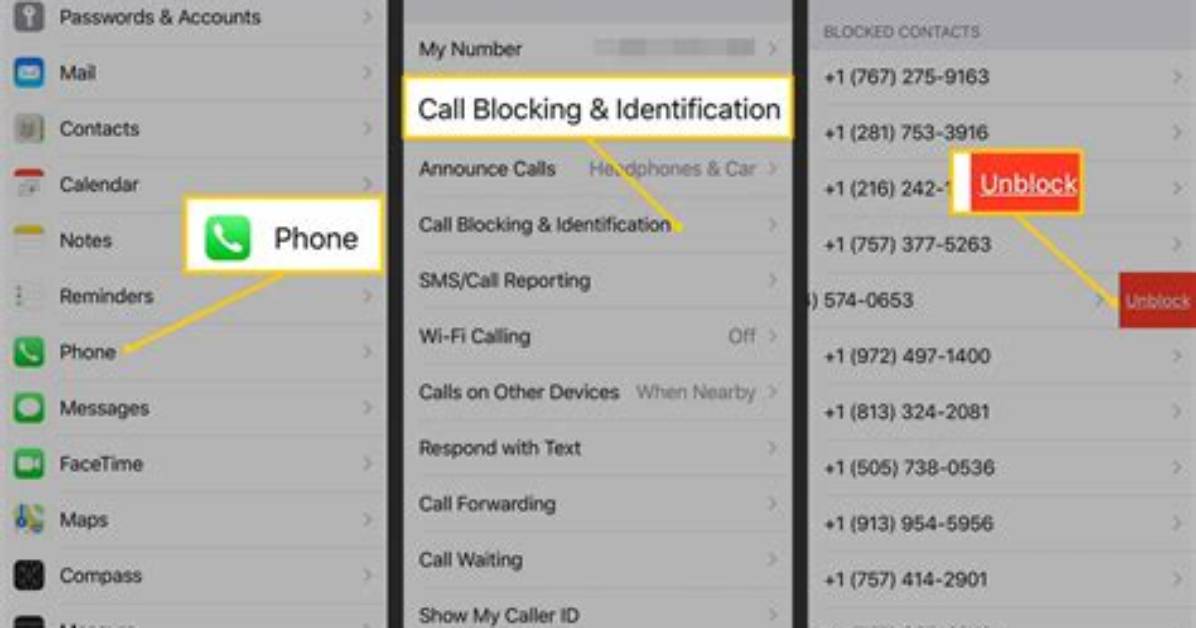Unblocking a Number on the iPhone — What Happens?