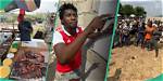 “Uniting the Nation”: Nasboi Takes Umbrella Challenge to the North, Teaches Hausa Men His Song