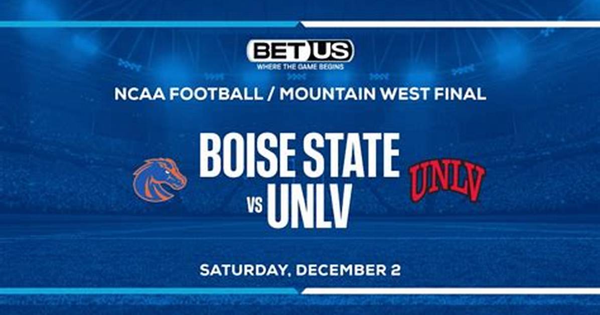 Unlv, Boise State Make Mountain West Championship Game
