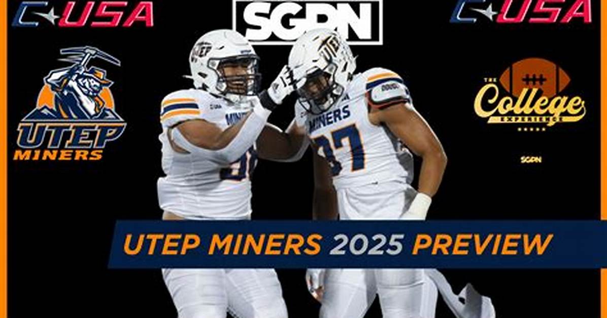 Utep Miners | College Football Network