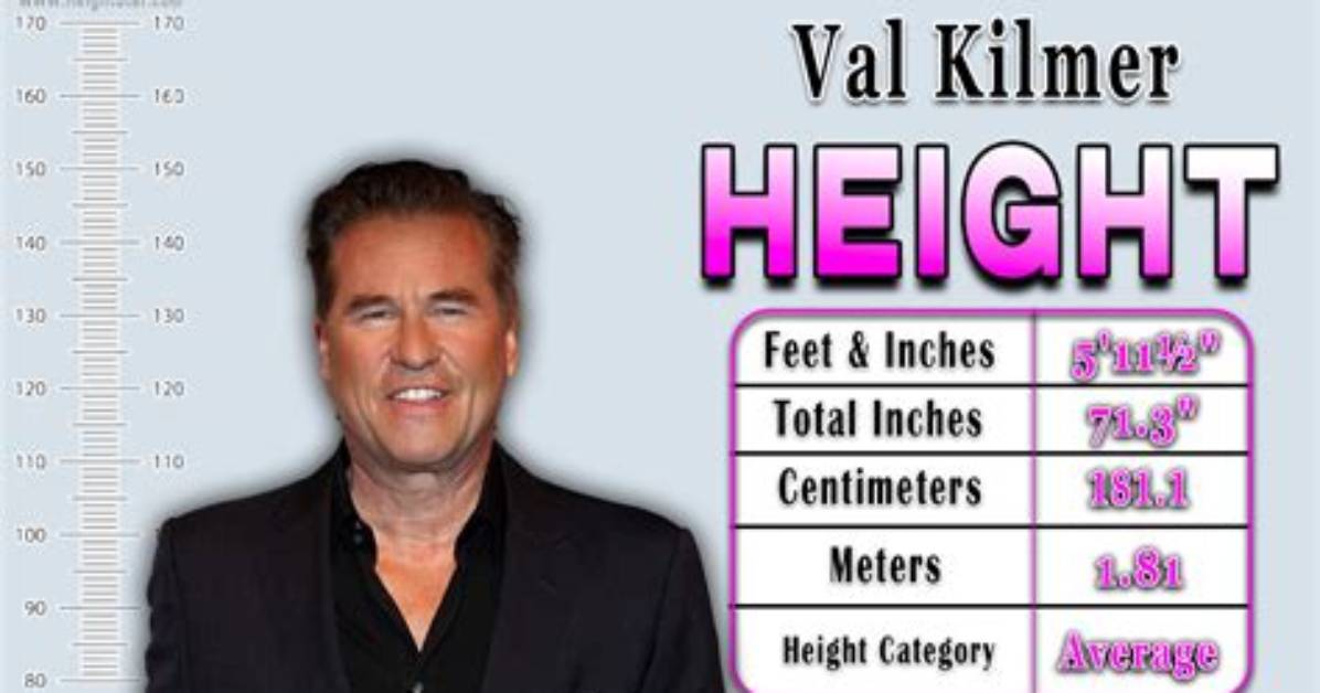 Val Kilmer Height