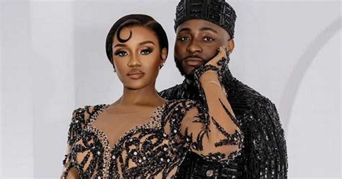 Video Hits Internet as Davido and Chioma Tattoo Each Other’s Names on Fingers with Their Wedding Rings