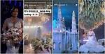 Videos as Socialite Jenny’s Glow Gets Married in Style in Benin City, Castle Wedding Cake Reportedly Cost N75M