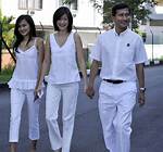 Vivian Balakrishnan Family: Wife Joy Balakrishnan, Daughter Natalie and Sons