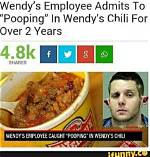 Wendy's Employee Shares "Gross" Way Chili Is Made but People Are Unfazed