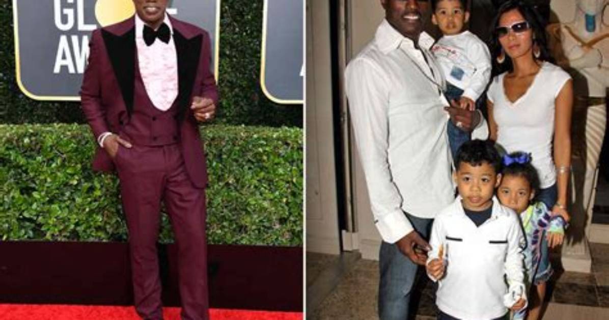 Wesley Snipes with His Children