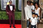 Wesley Snipes with His Children