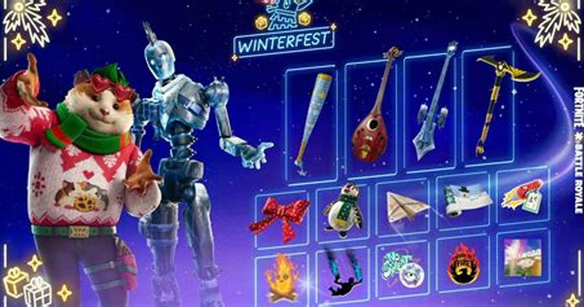 What Are All the Presents 'Fortnite' Winterfest 2022?