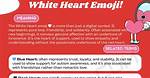 What Does a White Heart Mean: Different Emoji Colours Explained