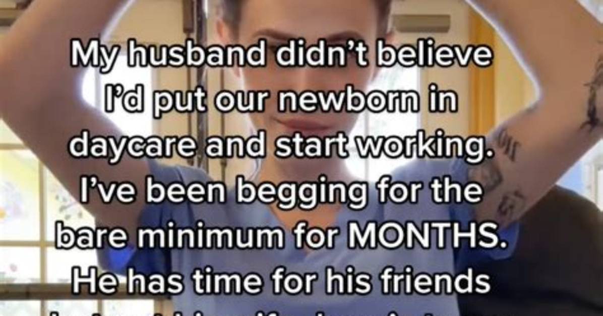 Wife Creates Secret Bank Account Because Husband Won't Do "Bare Minimum" with Baby