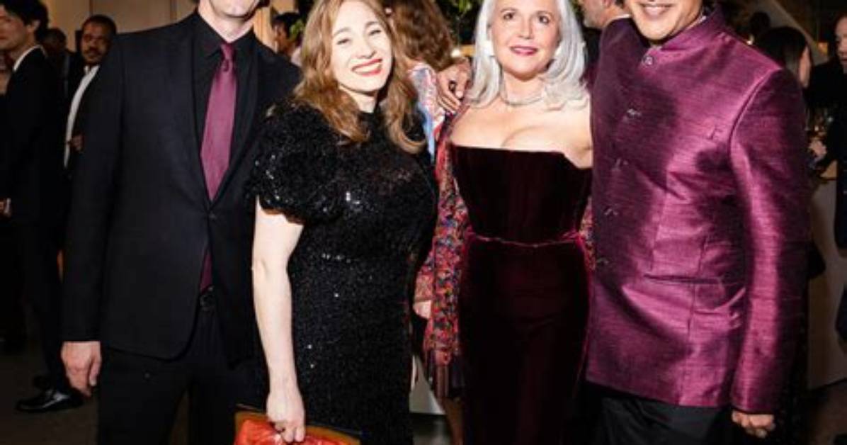 Wife Joanna Rosen and Children