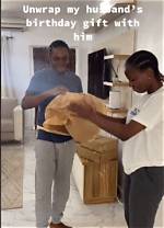 Wife Packages Boxers and Socks on Knorr Packet to Husband on His Birthday, He Reacts in Video