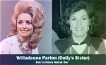 Willadeene Parton (Dolly Parton Sister), Siblings, and Age
