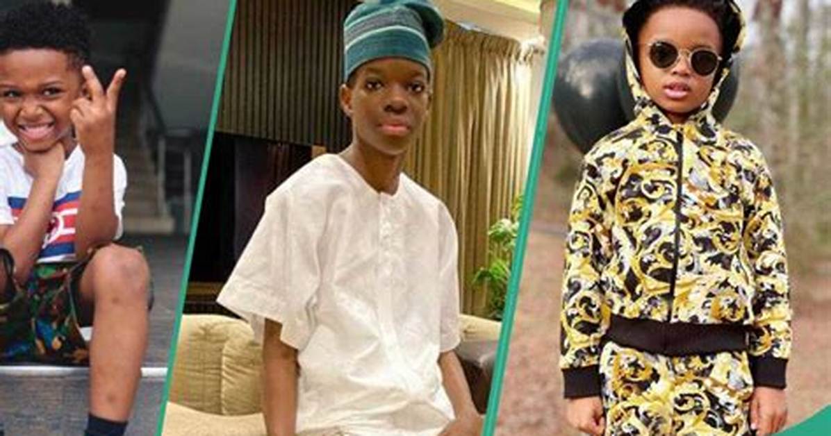 Wizkid’s Son Boluwatife Spurs Emotions as He Performs Big Brother Check on Singer’s Other Children