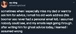 Woman Sent Emails to Her Dead Dad's Address, Then Got a Response She Never Expected