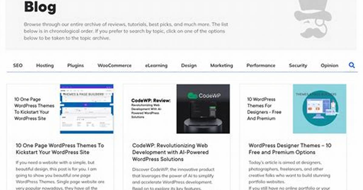 Wordpress Blogs – Top Wp Blogs and Websites