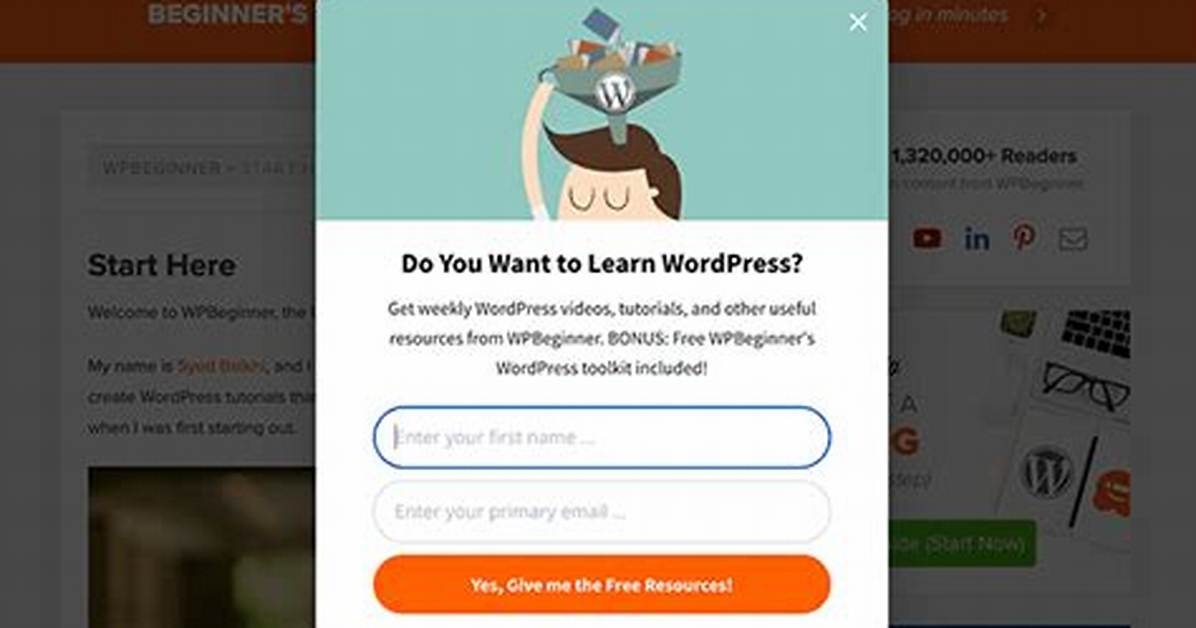Wpbeginner Popup