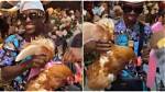 Yorubas Do the Most: Hilarious Reactions as Actor Alesh, Other Guests Receive Live Chickens as Party Souvenir