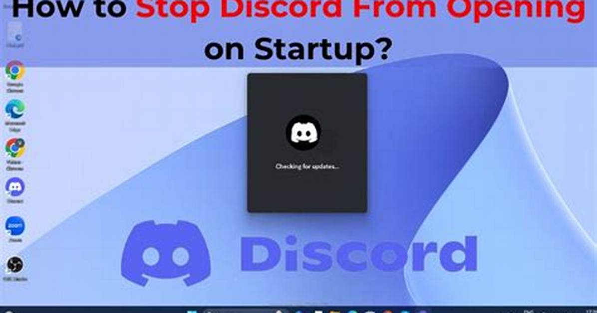 You Can Stop Discord from Opening Automatically with These Steps